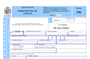 ¿Cómo descargar y pagar la tasa de nacionalidad española?