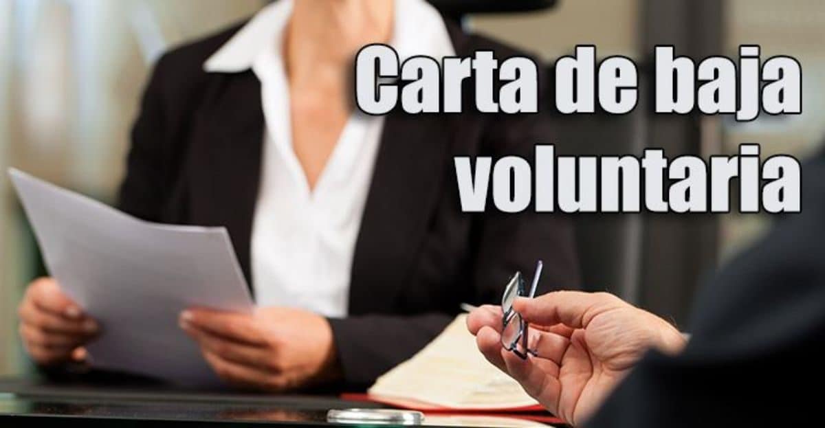 Qué es la baja voluntaria y cuáles son los requisitos