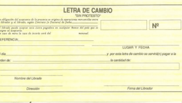Letra de cambio