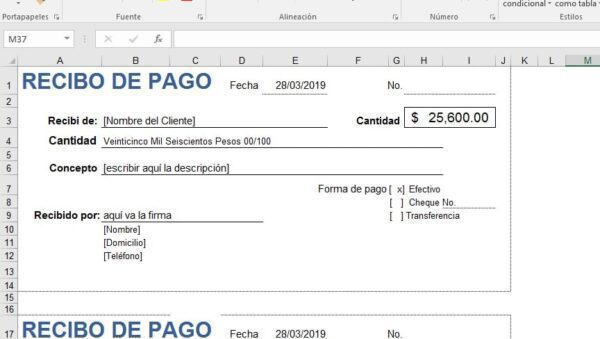 Recibo de pago qué es