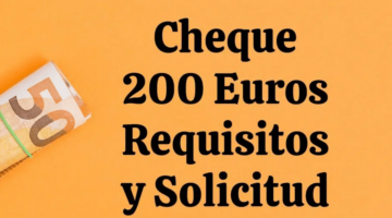 Cómo solicitar la ayuda de 200 euros del Gobierno