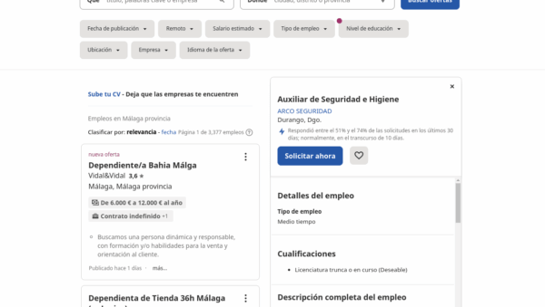 ¿Cómo usar Indeed para encontrar trabajo?